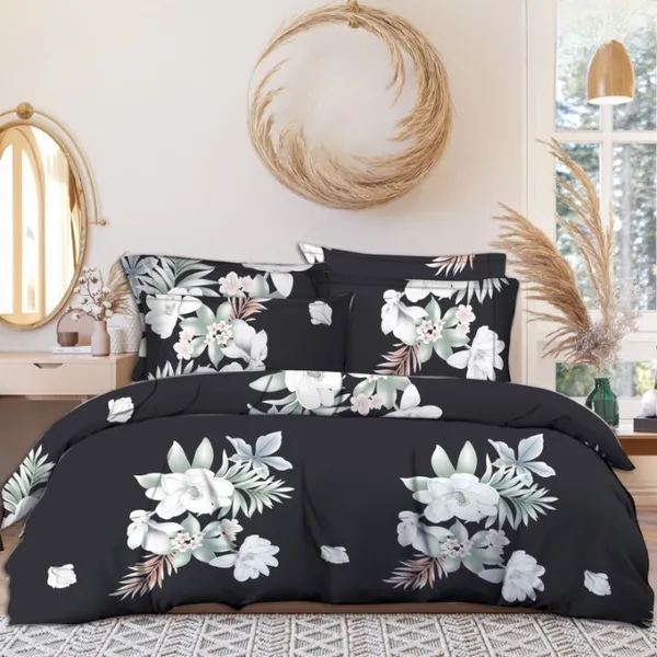 best_seller_220_TC_Cotton_All_Round_Elastic_Fitted_Bedsheet_with_2_Pillow_Covers_(72"_X_78"_X_up_to_10")_&_360_Degree_Elasticated