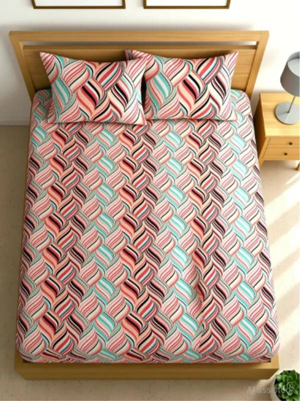 Premium_Fitted_Elastic_Bedsheet_with_Two_Pillow_Covers_(72X78X_Up_to_10_Inches)_&_360_Degree_Elasticated