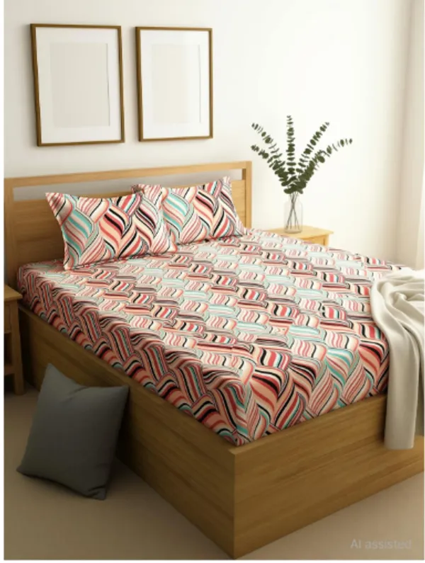 Premium_Fitted_Elastic_Bedsheet_with_Two_Pillow_Covers_(72X78X_Up_to_10_Inches)_&_360_Degree_Elasticated