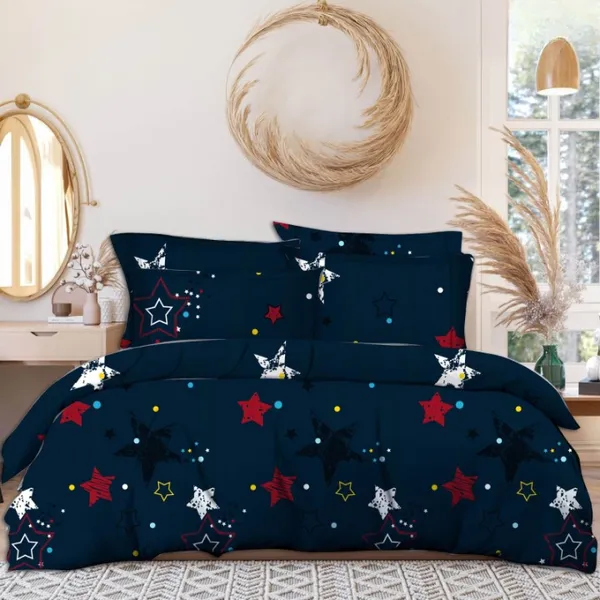 best_seller_220_TC_Cotton_All_Round_Elastic_Fitted_Bedsheet_with_2_Pillow_Covers_(72"_X_78"_X_up_to_10")_&_360_Degree_Elasticated