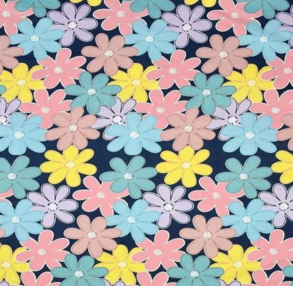 PINK_SUNFLOWER_Premium_Fitted_Elastic_Bedsheet_with_Two_Pillow_Covers_(72X78X_Up_to_10_Inches)_&_360_Degree_Elasticated