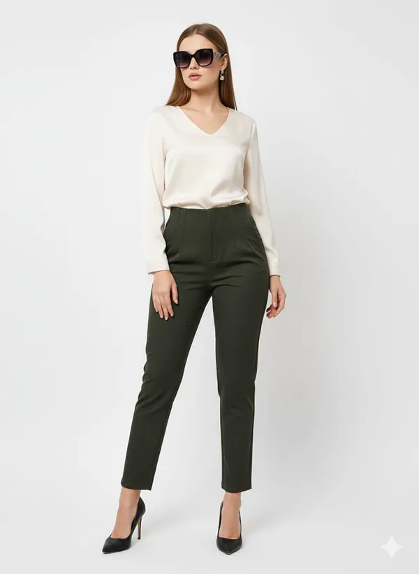 Olive_Zara_Formal_Pant_For_Women