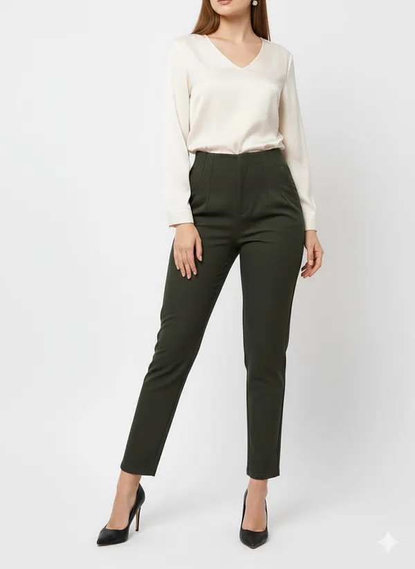 Olive_Zara_Formal_Pant_For_Women