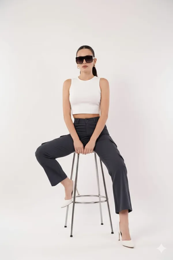 Dark_Grey_Korean_8_Pocket_Cargos_For_Women
