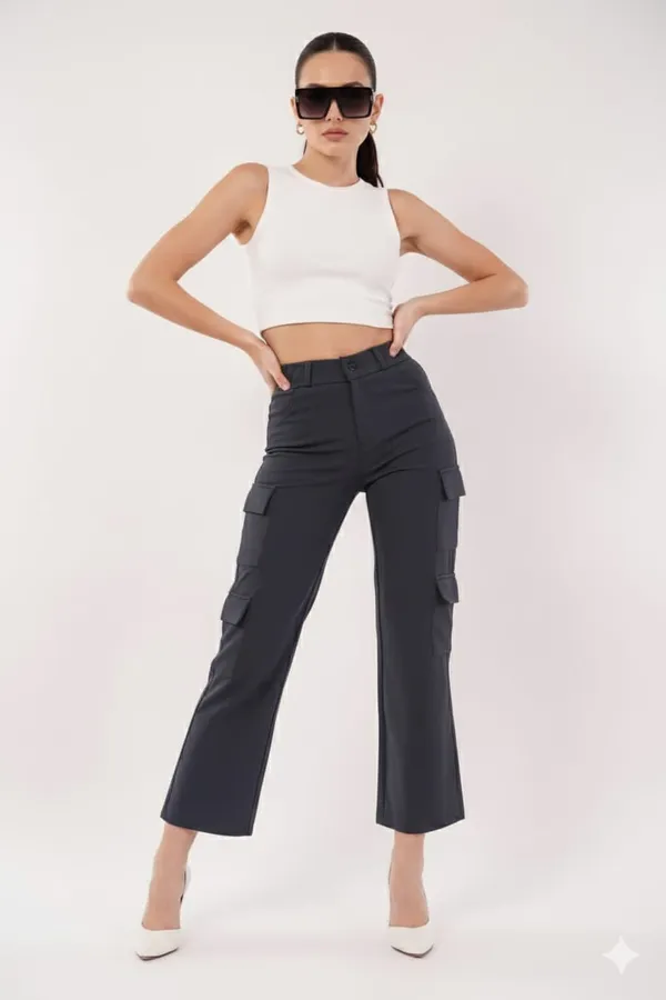 Dark_Grey_Korean_8_Pocket_Cargos_For_Women