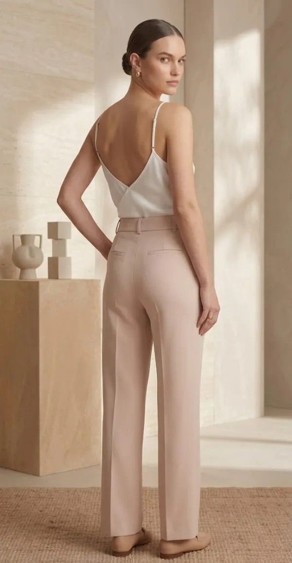 Women_Double_Hook_Pants_Beige
