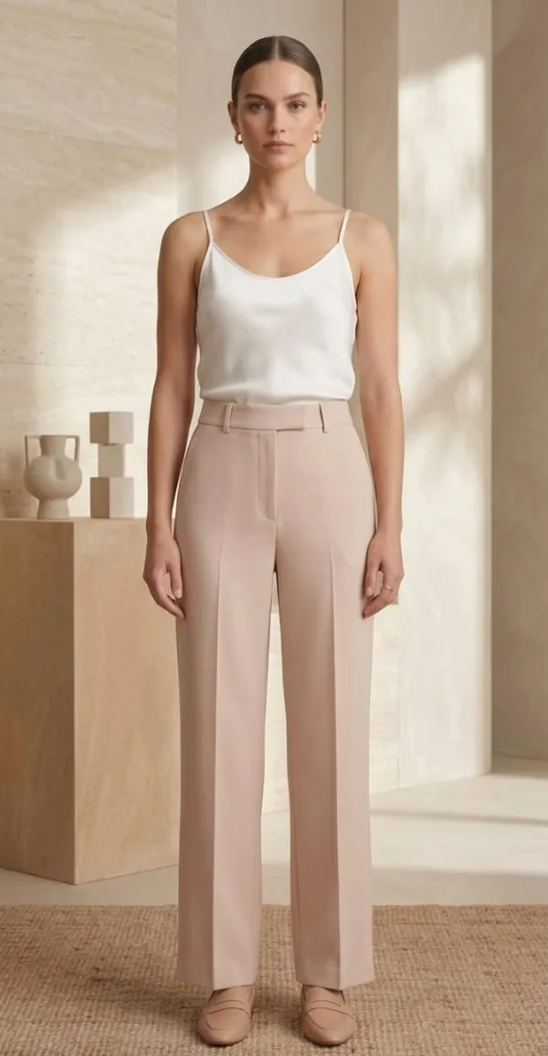 Women_Double_Hook_Pants_Beige