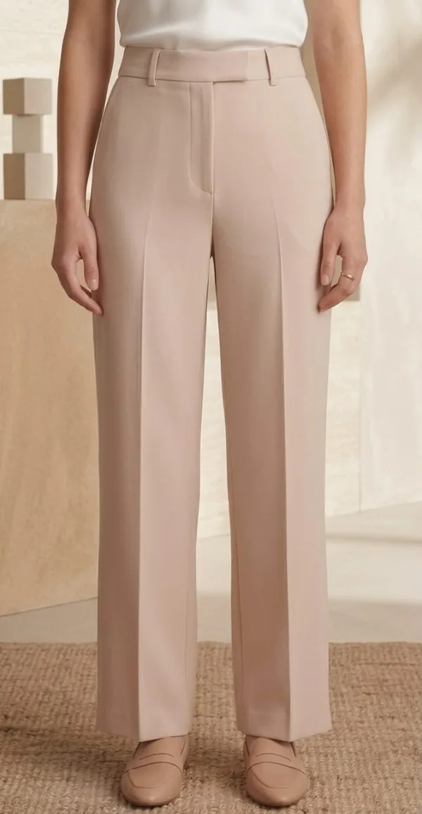 Women_Double_Hook_Pants_Beige
