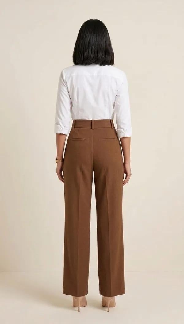 Women_Double_Hook_Pants_Brown_