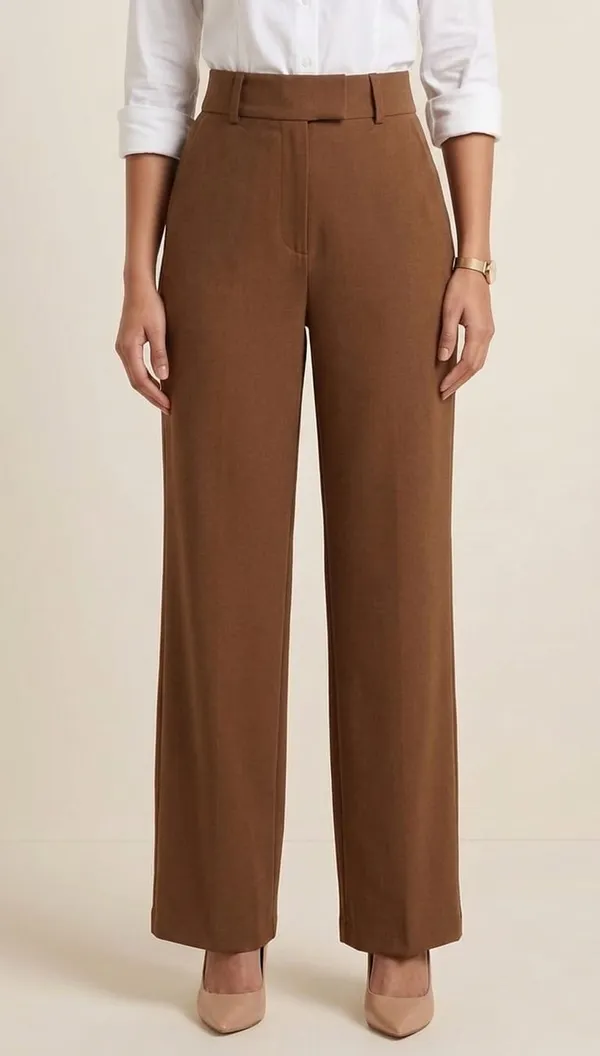 Women_Double_Hook_Pants_Brown_