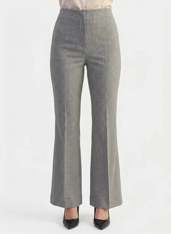 Women_Light_grey_Textured_Flared_Sculpted_High-Rise_Trousers_