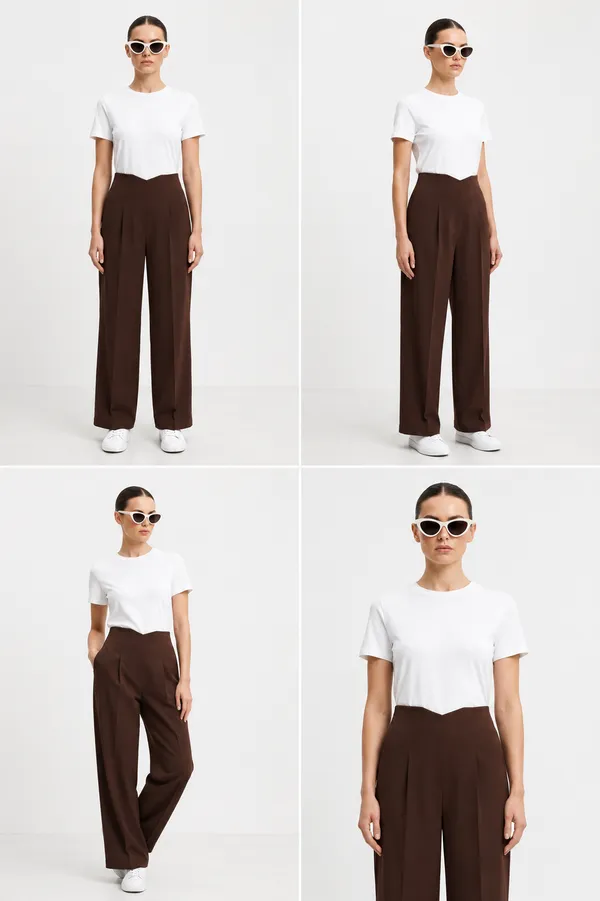 Women_Wide_leg_High_Rise_Corset_Pattern_Back_Zip_Pants_-Brown