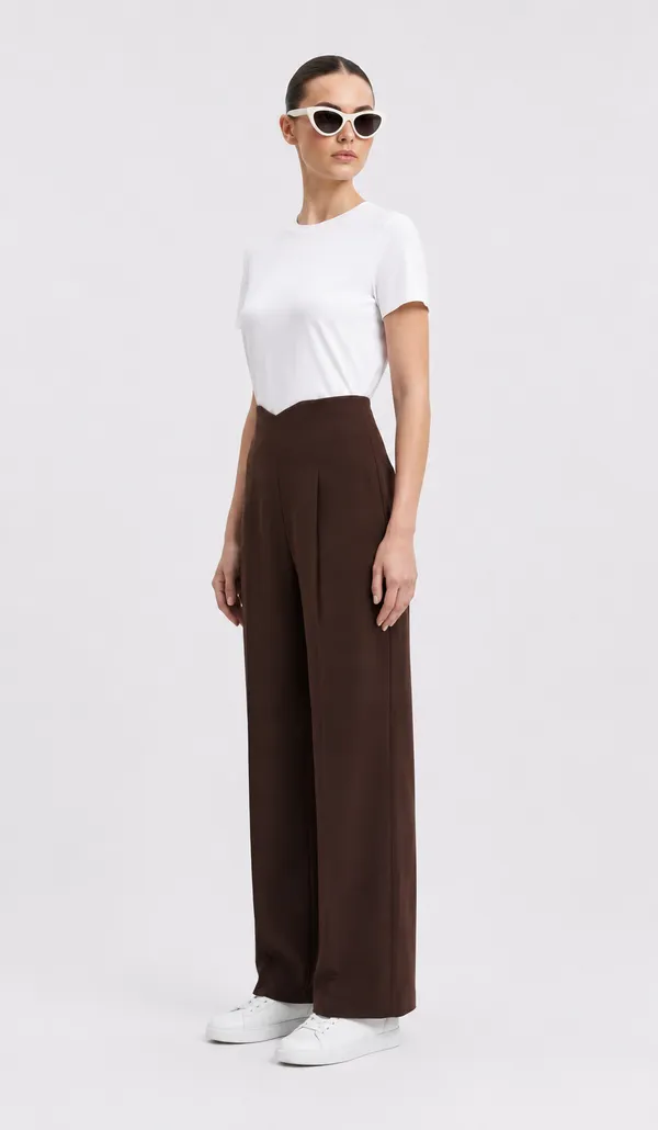 Women_Wide_leg_High_Rise_Corset_Pattern_Back_Zip_Pants_-Brown