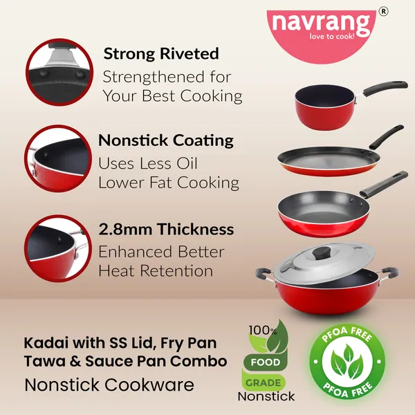 Set_of_5_pcs_Red_Nonstick_Cookware_Set_Dosa_Tawa,Kadai,Sauce_Pan,_Fry_Pan_And_Common_SS_Lid