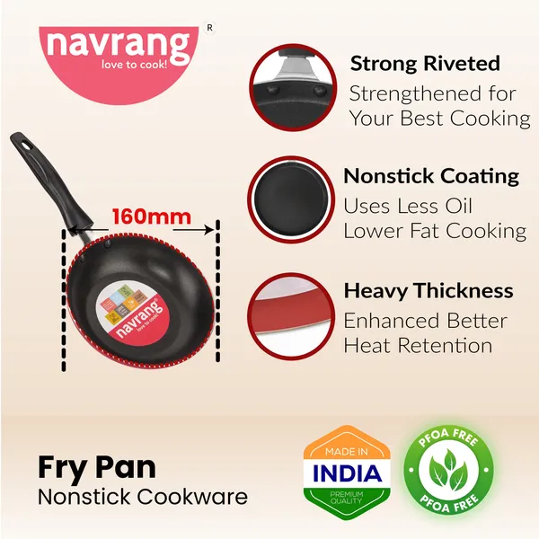 Red_Nonstick_Aluminium_Non_Induction_Fry_Pan_160_mm._550_ML_Capacity