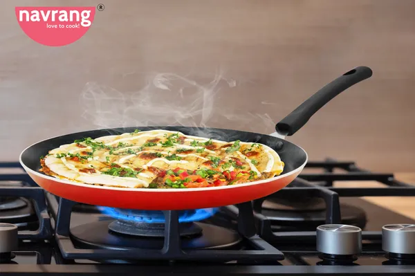Red_Nonstick_Two_Pices_Combo_Dosa_Tawa_And_Kadai_Non_Induction