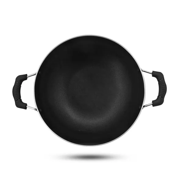 Red_Non-Stick_Non_Induction_Aluminium_Kadhai_220Mm_With_Glass_Lid,