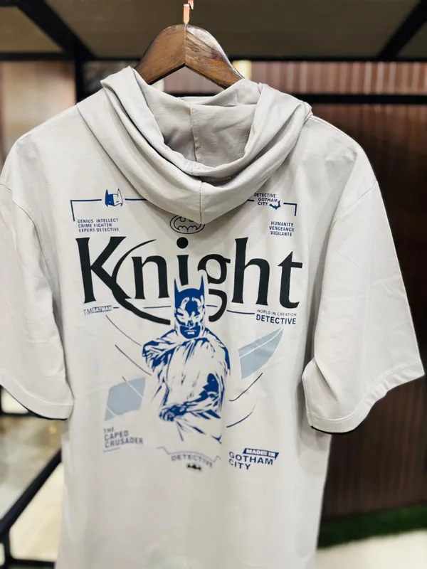 Grey_Cotton_Blend_Printed_Hooded_Neck_Soft_T-Shirt_For_Men