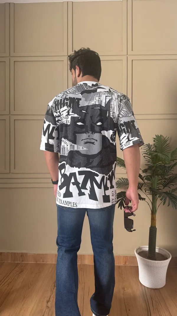 White_Cotton_Blend_Printed_Round_Neck_Soft_T-Shirt_For_Men