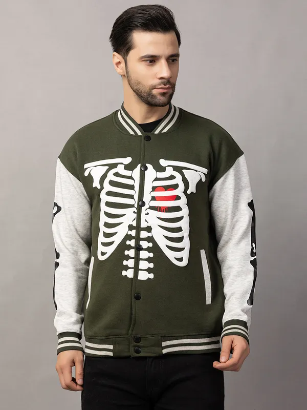 Olive_Cotton_Blend_Printed_Stylish_Varsity_Jacket_For_Men