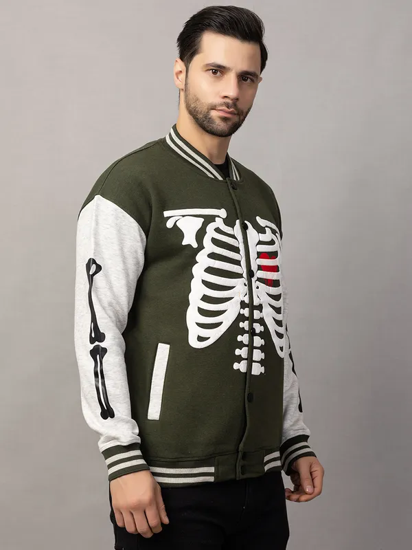 Olive_Cotton_Blend_Printed_Stylish_Varsity_Jacket_For_Men
