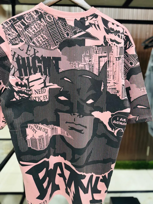 Pink_Cotton_Blend_Printed_Round_Neck_Soft_T-Shirt_For_Men