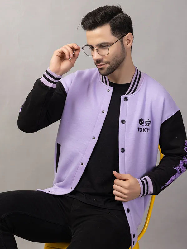 Purple_Cotton_Blend_Printed_Stylized_Varsity_Jacket_For_Men