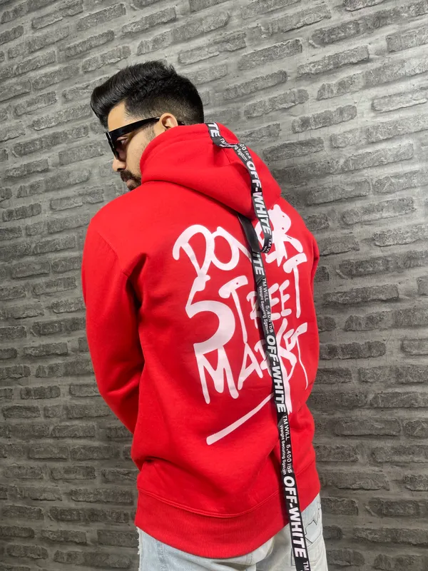 Red_Color_Back_Printed__Hooded_2_Thread_Cotton_Fleece_Sweatshirt_For_Men