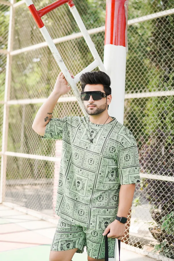 Sea_Green_Allover_Cotton_Blend_Printed_Oversized_Size_Co-Ord_Set