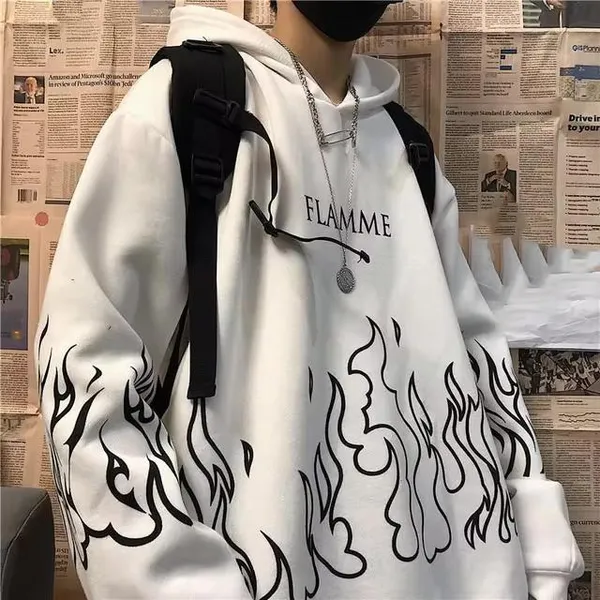 White_Printed_Russian_Fleece_Fabric_Sweatshirt_For_Men