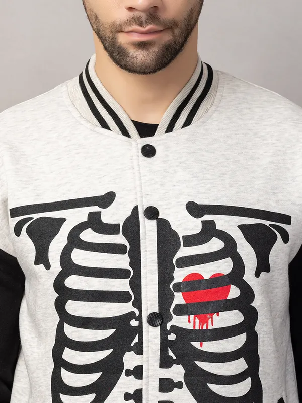 White_Cotton_Blend_Printed_Stylish_Varsity_Jacket_For_Men