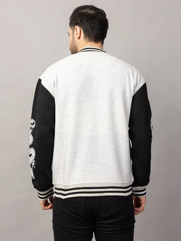 White_Cotton_Blend_Printed_Stylized_Varsity_Jacket_For_Men