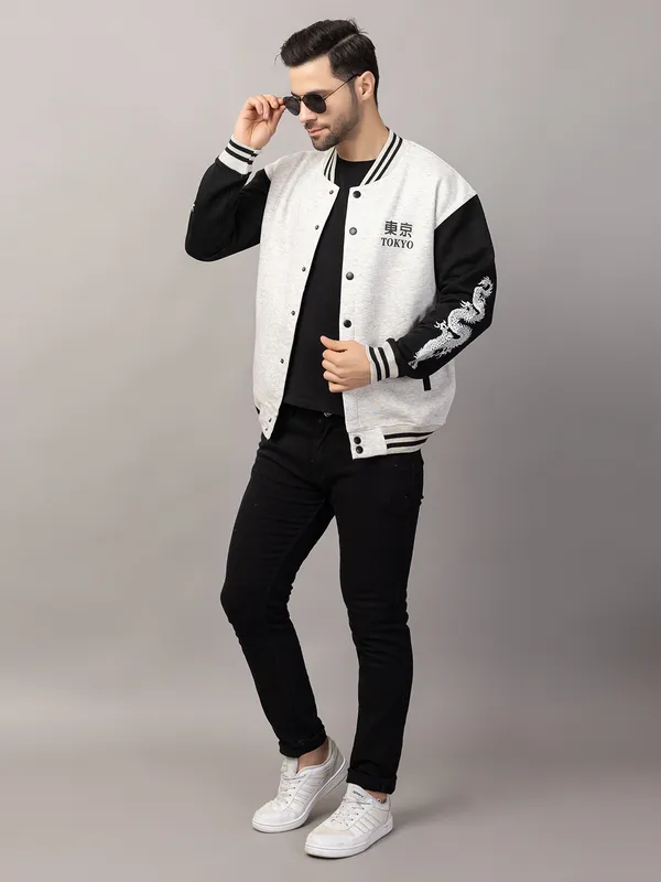 White_Cotton_Blend_Printed_Stylized_Varsity_Jacket_For_Men