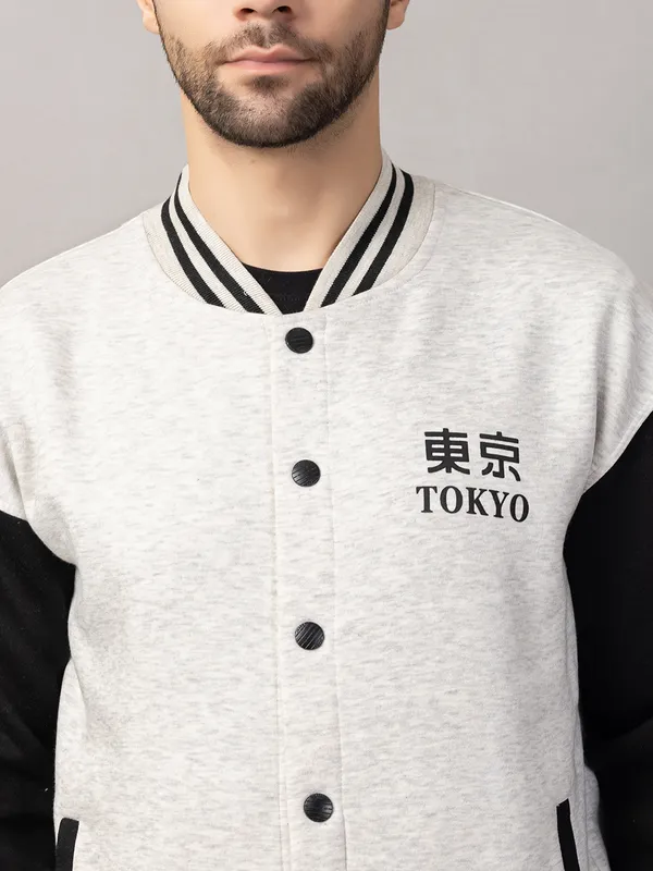 White_Cotton_Blend_Printed_Stylized_Varsity_Jacket_For_Men