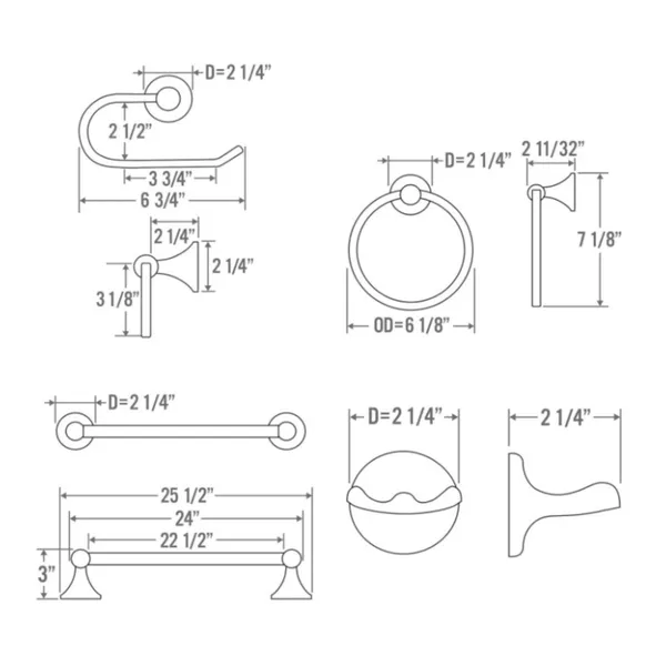 Combo_Of_4_Satin_Nickel_Towel_Rack_Set_For_Bathroom_|_Suitable_For_Bathroom_Accessories