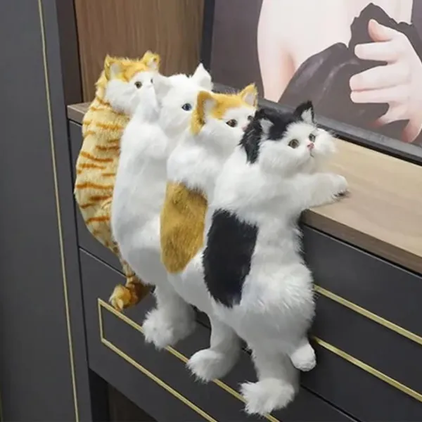 White_Climbing_Cat_For_Home_&_Office_Decor