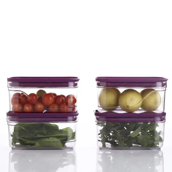 Purple_Bpa_Free_Stackable_Airtight_Food_Storage_Containers_(Set_Of_4)_(_650_Ml_)