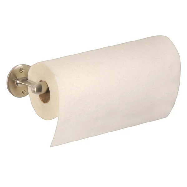 Satin_Nickel_Towel_Holder_For_Bathrooms_|_Wall_Mounted_|_Suitable_For_Kitchen_Paper