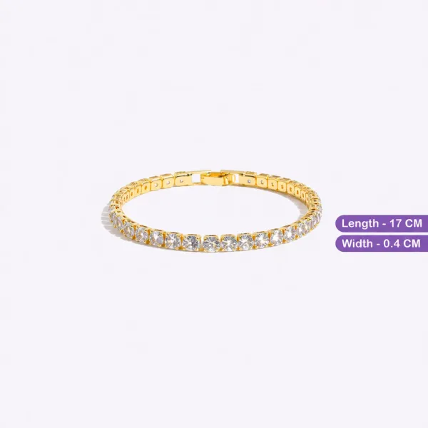 Stainless_Steel_Gold-plated_Tennis_Bracelet