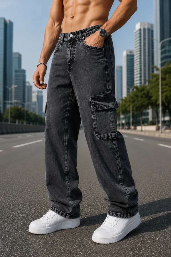 Sindon_Essential_6_Pocket_MomFit_Black_Jeans