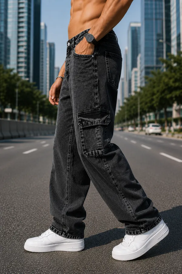 Sindon_Essential_6_Pocket_MomFit_Black_Jeans