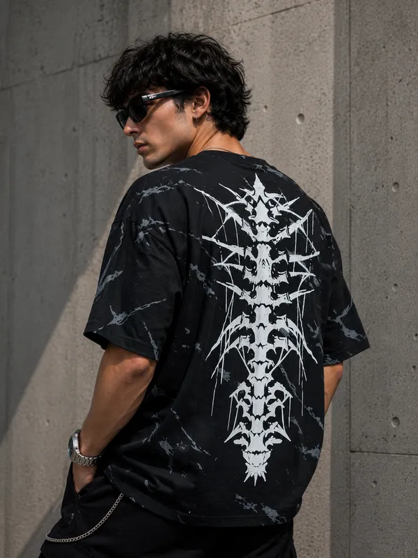 Black_Oversized_Backprint_T-Shirt_For_Mens