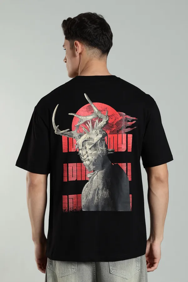 Black_Cotton_Oversized_Back_Print_T-Shirt_For_Mens