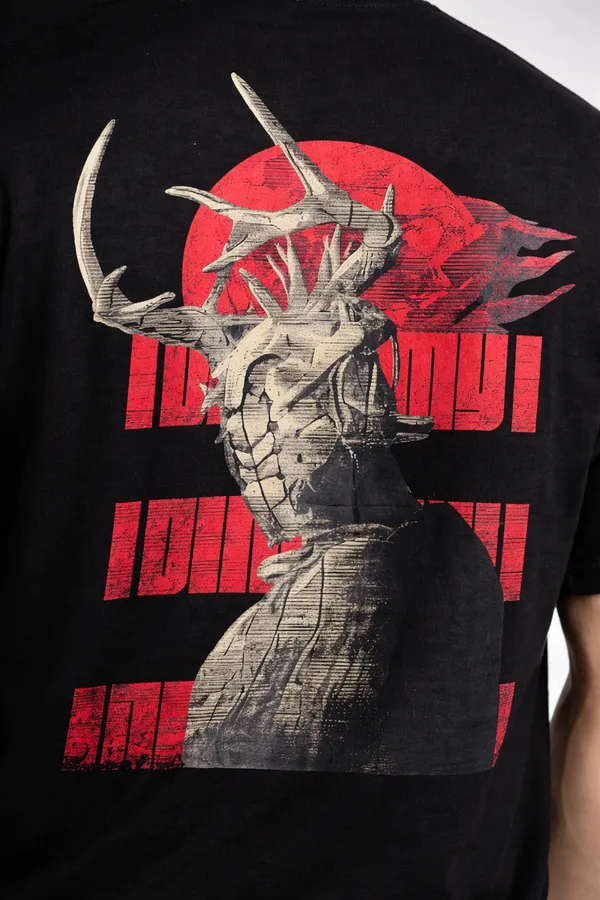 Black_Cotton_Oversized_Back_Print_T-Shirt_For_Mens