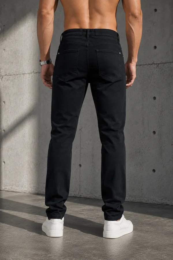 Sindon_Men's_Black_Solid_Regular_Fit_Denim_Jeans