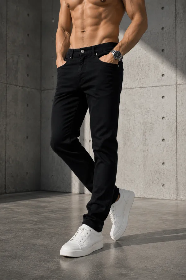 Sindon_Men's_Black_Solid_Regular_Fit_Denim_Jeans