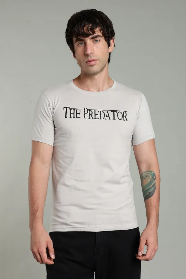 Cream_Cotton_Back_Print_T-Shirt_For_Mens