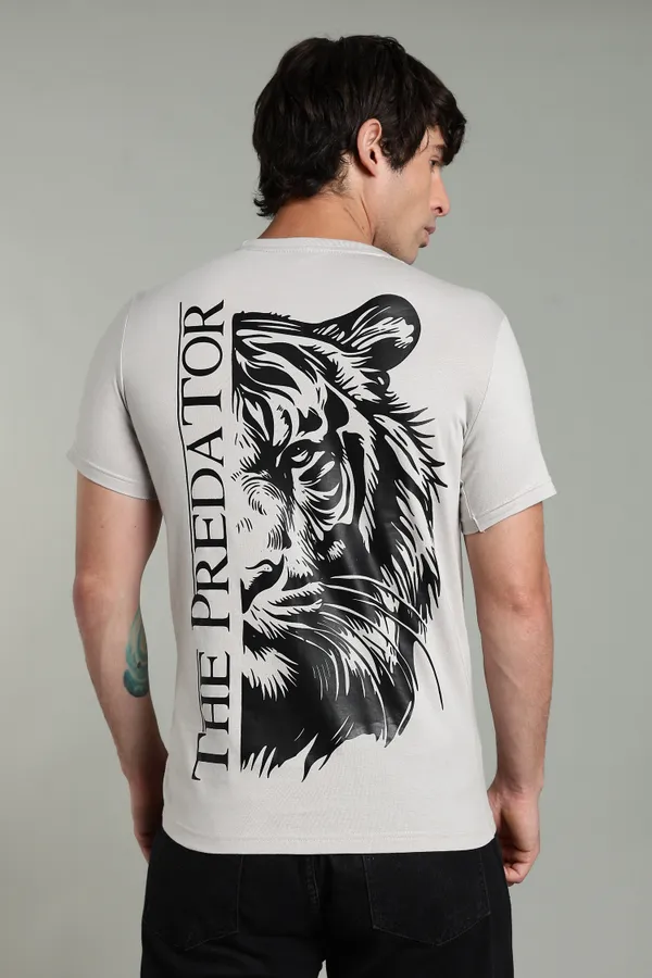 Cream_Cotton_Back_Print_T-Shirt_For_Mens