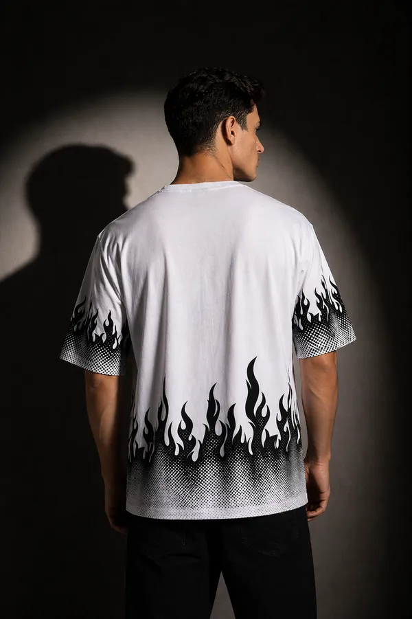 White_Cotton_Oversized_Printed_T-Shirt_For_Mens