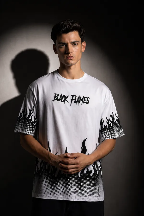 White_Cotton_Oversized_Printed_T-Shirt_For_Mens